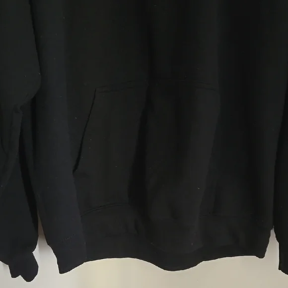 Gildan Heavy Blend Black Hoodie - Picture 4 of 6